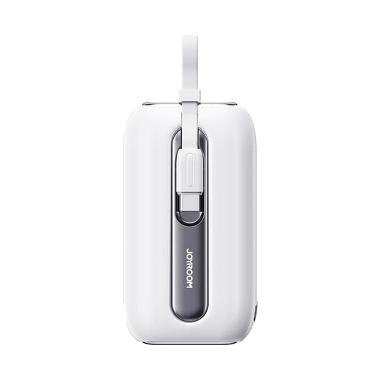 Buy Joyroom JR-L012 Colorful Series mini Power Bank with Dual Cables 10000mAh - White from Vmart in Pakistan