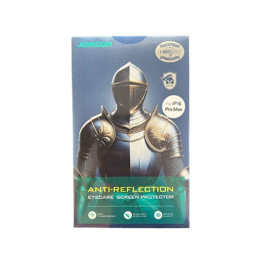 Buy Joyroom JR-MAR0318 Anti-Reflection Eyecare Screen Glass Protector For iphone 16 Pro Max from Vmart in Pakistan