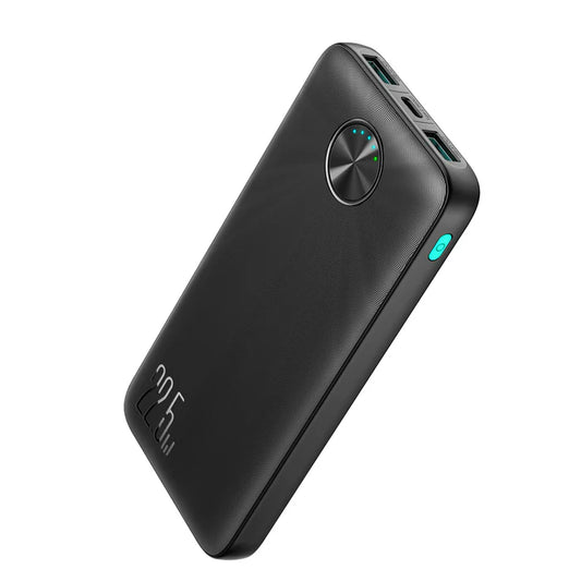 Buy Joyroom JR-PBF15 22.5W LED Fast Charging 10000mAh Power Bank Black from Vmart in Pakistan