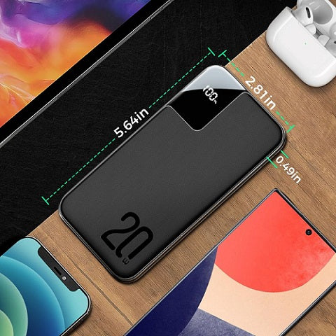 Buy Joyroom JR-QP190 10000mAh 20WPD &amp; QC3.0 Ultra-Slim Power Bank from Vmart in Pakistan