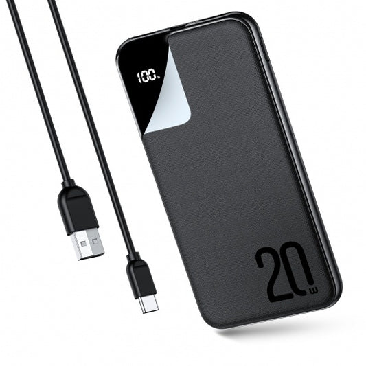 Buy Joyroom JR-QP190 Plus 20W Power Bank 20000mAH Black from Vmart in Pakistan