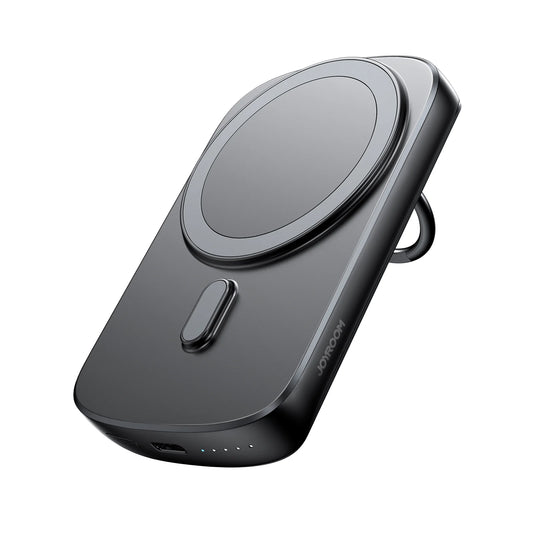 Buy Joyroom JR-W030 20W Magnetic Wireless Power Bank with Ring Holder 6000mAh - Black from Vmart in Pakistan
