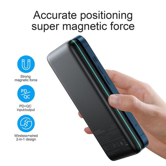 Buy Joyroom JR-W040 Magnetic Magsafe Power Bank 10000Mah Black from Vmart in Pakistan