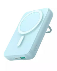 Joyroom JR-W050 20W Magnetic Wireless Power Bank with Ring Holder 10000mAh - Blue