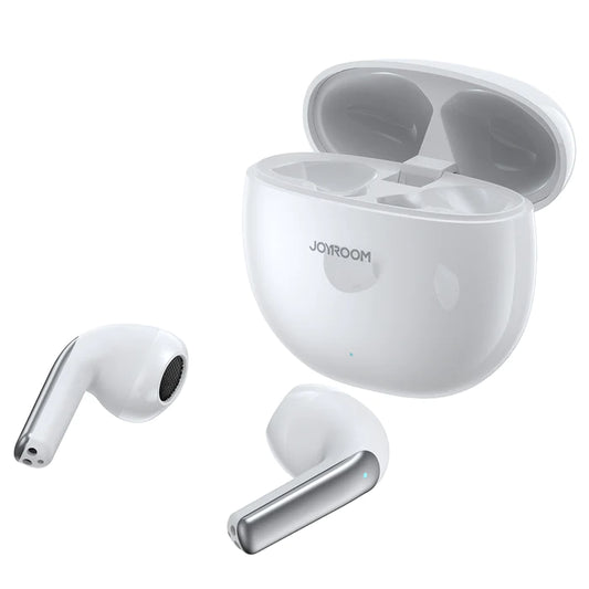 Buy Joyroom Jpods Series JR-PB1 True Wireless Dual-Mic ENC Earphones White from Vmart in Pakistan