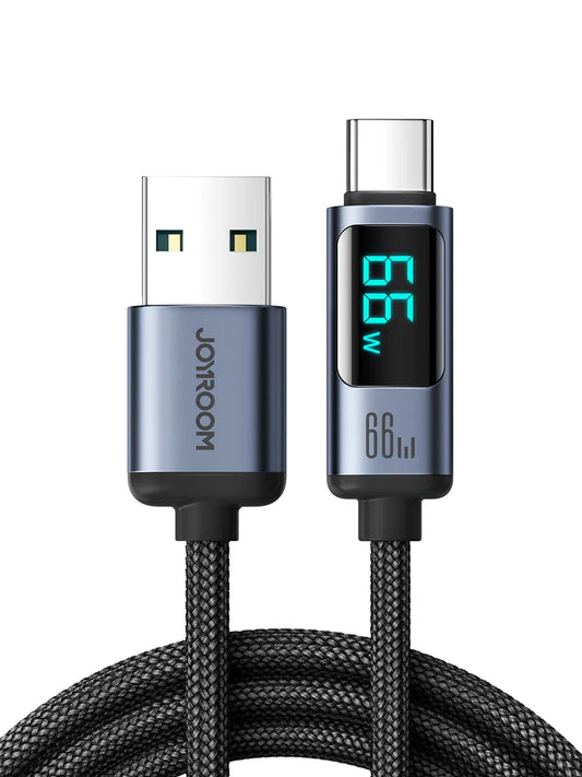 Buy Joyroom S-AC066A16 Type-C Cable 66W 1.2m Black from Vmart in Pakistan