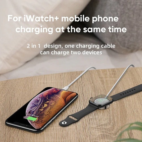 Joyroom S-IW002S Iwatch Magnetic Wireless Charger + Lightning Cable