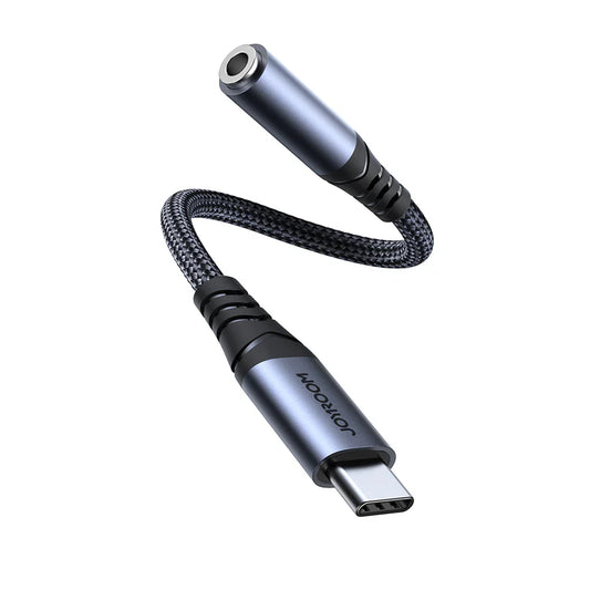 Buy Joyroom SY-C01 Audio Adapter Type-C to 3.5mm - Black from Vmart in Pakistan