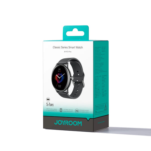 Buy Joyroom JR-FC1 Pro Smart Watch (Answer/Make Call) Black from Vmart in Pakistan