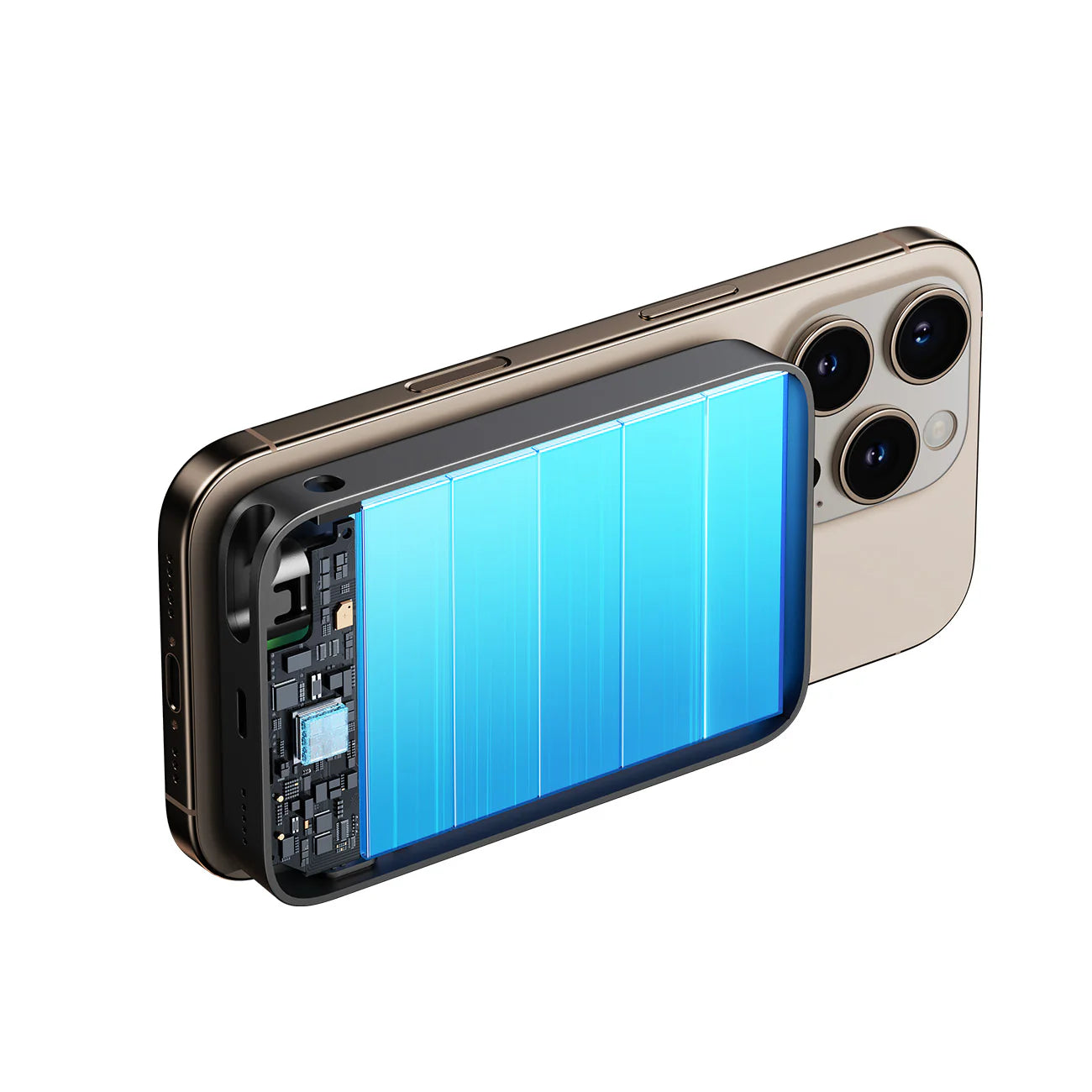 Buy Joyroom JR-PBM02 22.5W 3 in 1 Magnetic Mobile Power Bank 10000mAh Vmart in Pakistan