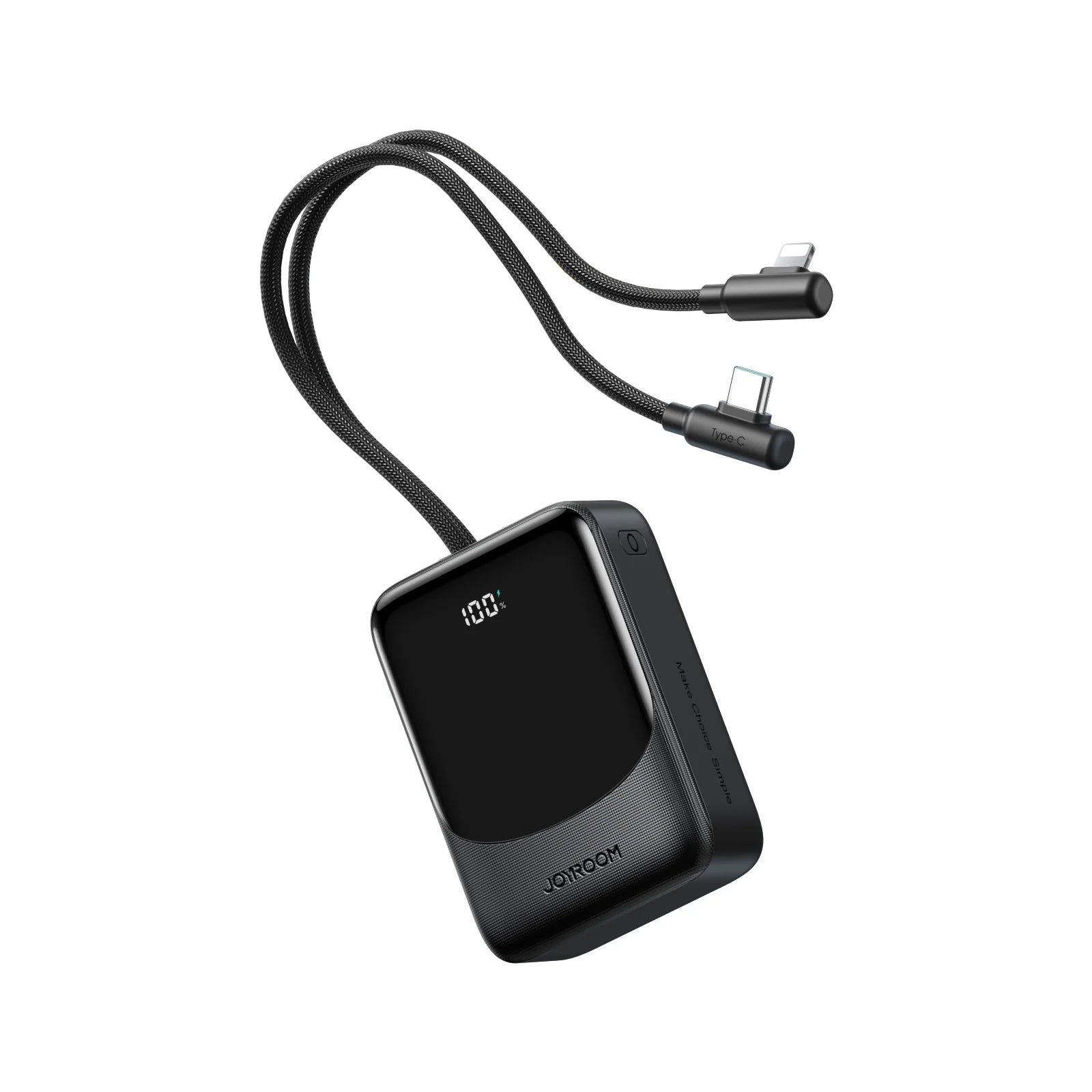 Buy Joyroom JR-PC1 22.5W Mini 10000mAh Power Bank with Built-in Cables from Vmart in Pakistan