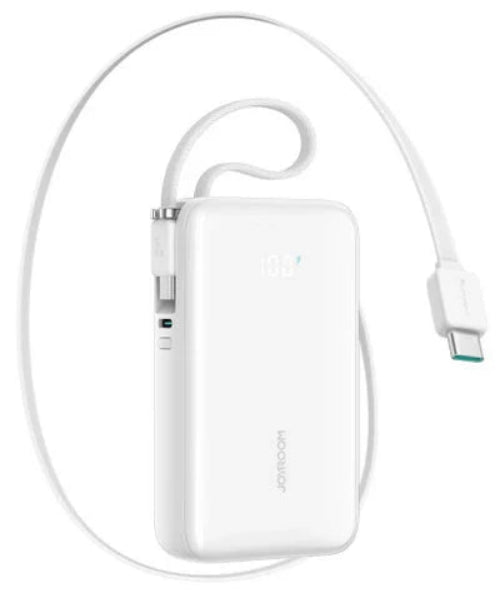 Buy Joyroom JR-PR2 35W 10000mAh Power Bank Built-in Retractable USB-C Cable from Vmart in Pakistan