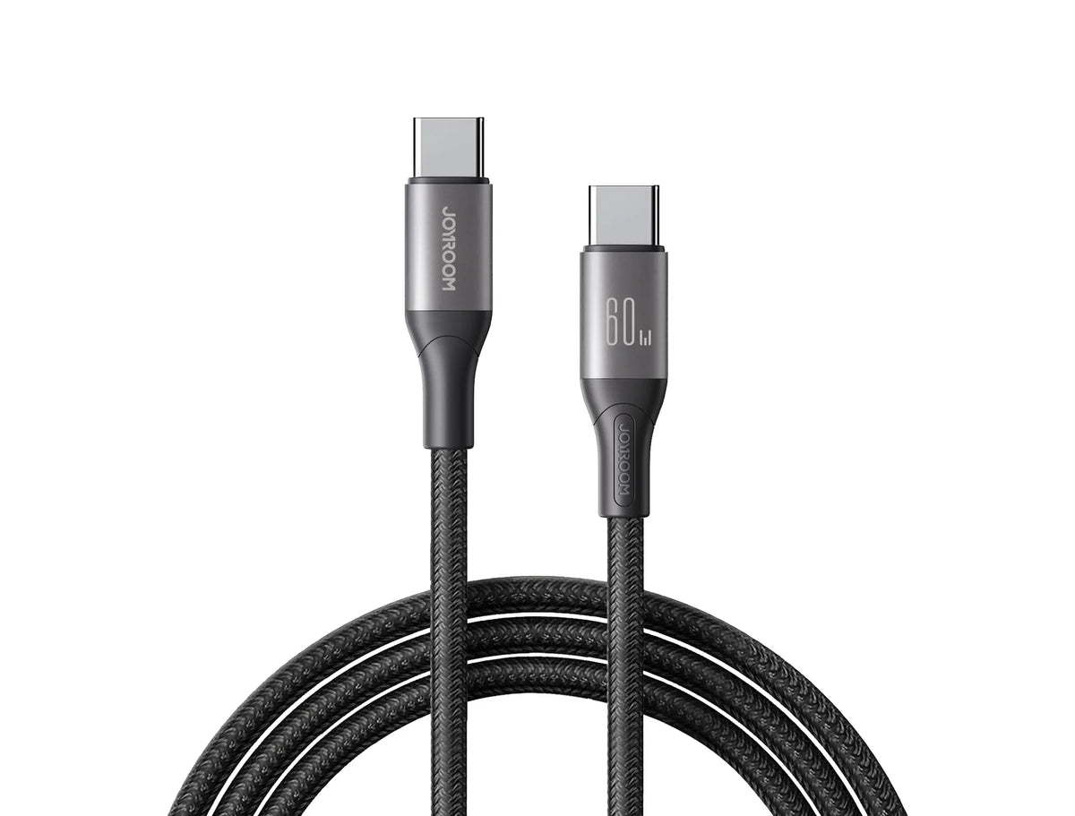 Buy Joyroom S-A28 60W Fast Charging Data Cable Braided Type C To Type C 2m from Vmart in Pakistan