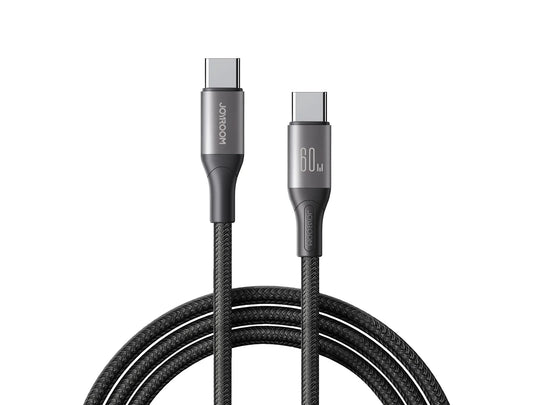 Buy Joyroom S-A28 60W Fast Charging Data Cable Braided Type C To Type C 2m from Vmart in Pakistan