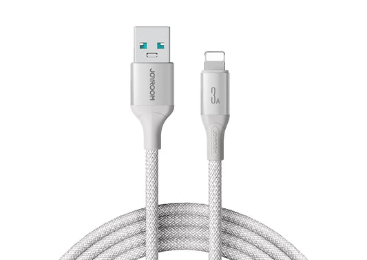 Joyroom S-A28 Fast Charging Data Cable Braided USB-A To Lightning 2m