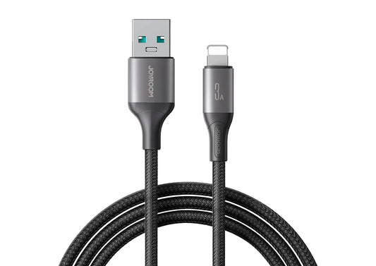 Joyroom S-A28 Fast Charging Data Cable Braided USB-A To Lightning 2m