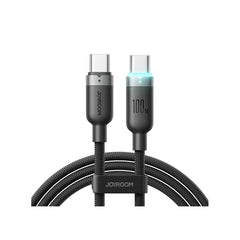 Buy Joyroom S-A63 StarWay Series 100W Type-C to Type-C Auto Power-Off Fast Charging Data Cable 1.2m from Vmart in Pakistan