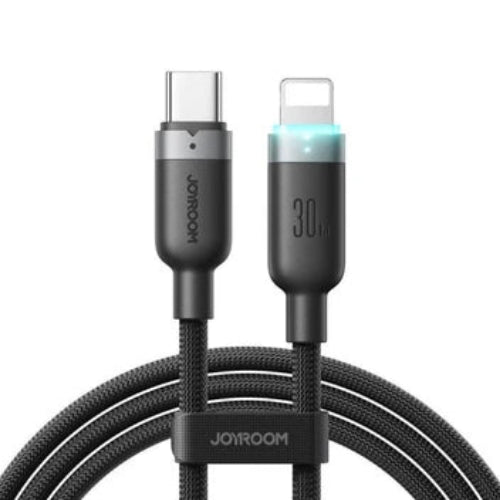 Buy Joyroom S-A63 Starway Series 30W Type-C to Lightning Auto Power-off Fast Charging Data Cable 1.2m from Vmart in Pakistan