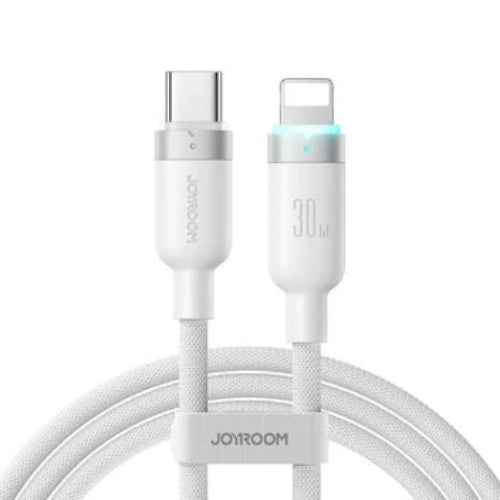 Buy Joyroom S-A63 Starway Series 30W Type-C to Lightning Auto Power-off Fast Charging Data Cable 1.2m from Vmart in Pakistan