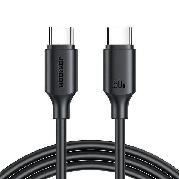 Buy Joyroom S-A9 60W Type-C to Type-C Fast Charging Data Cable 1m Black from Vmart in Pakistan