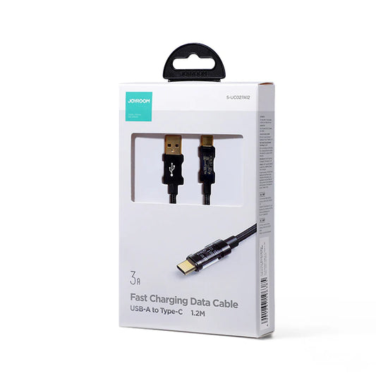 Buy Joyroom S-UC027A12 USB-A to Type-C Cable 1.2m Black from Vmart in Pakistan
