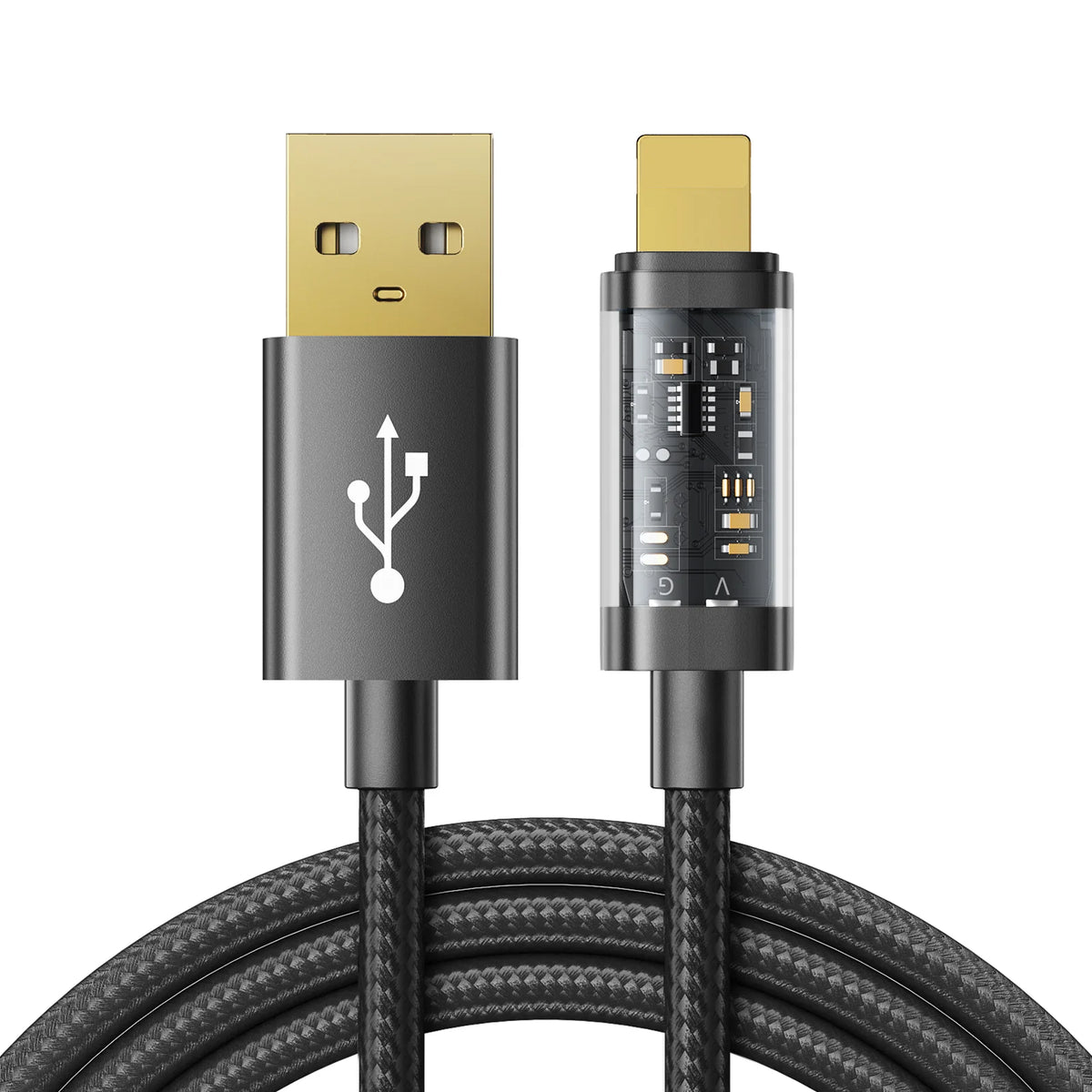 Joyroom S-UL012A12 USB-A to Lightning Cable 1.2m Black