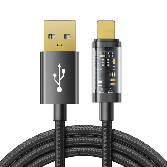 Buy Joyroom S-UL012A12 USB-A to Lightning Cable 1.2m Black from Vmart in Pakistan