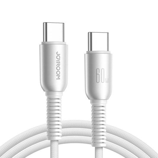 Buy Joyroom S-A51 60W Fast Charging Type-C to Type-C Cable 1.2m Light Grey from Vmart in Pakistan