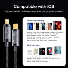 Buy Joyroom S-CL020A12 20W Type-C to Lightning Cable 1.2m Black from Vmart in Pakistan