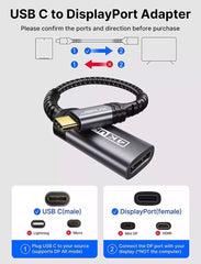 Buy Jsaux CV0028 4K@60Hz USB-C To DisplayPort Adapter from Vmart in Pakistan