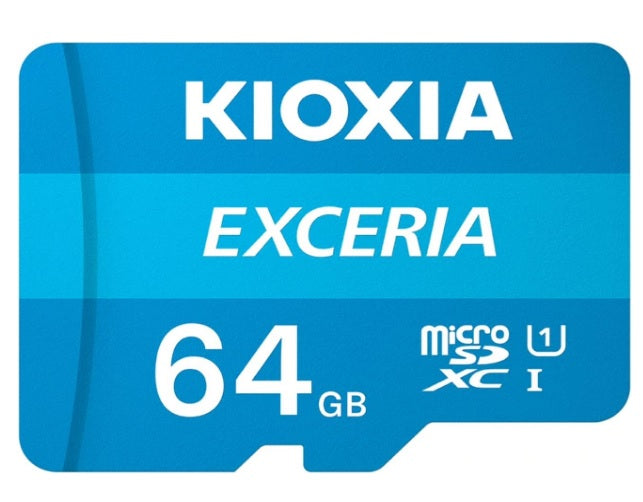 KIOXIA Exceria 100MB/s C10 Micro Card 64GB