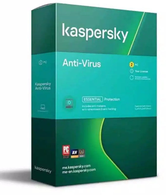 Buy Kaspersky Antivirus 2023 - 2 Users Retail Pack from Vmart in Pakistan