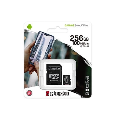 Kingston Canvas Select Plus microSD Card 256GB