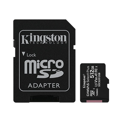 Kingston Canvas Select Plus microSD Card 512GB