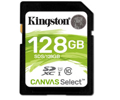 Kingston Canvas Select SDHC UHS-I Card 128GB