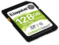 Kingston Canvas Select SDHC UHS-I Card 128GB