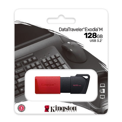 Kingston DataTraveler Exodia M USB Flash Drive 128GB