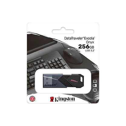 Kingston DataTraveler Exodia Onyx USB Flash Drive 256GB