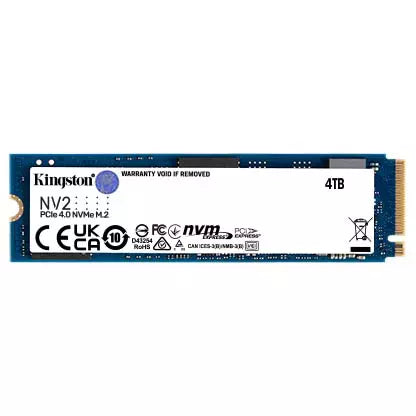 Buy Kingston NV2 PCIe 4.0 NVMe SSD 4TB from Vmart in Pakistan