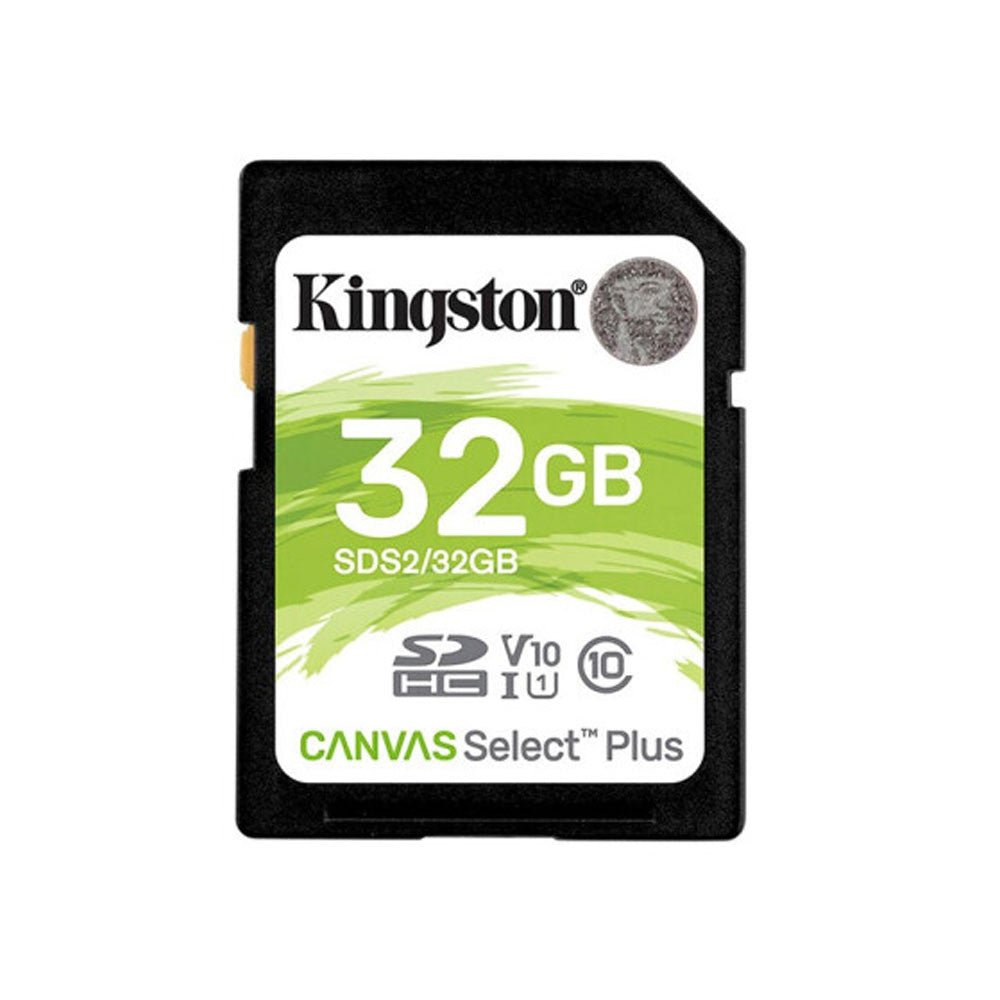 Buy Kingston 32GB SDHC Canvas Select Plus 100MB/s Read Class 10 UHS-I U1 V10 Memory Card Vmart in Pakistan