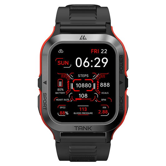 Buy Kospet Tank M2 Smart Watch Red from Vmart in Pakistan