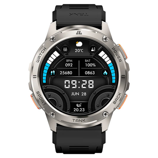 Buy Kospet Tank T3 Smartwatch Silver from Vmart in Pakistan