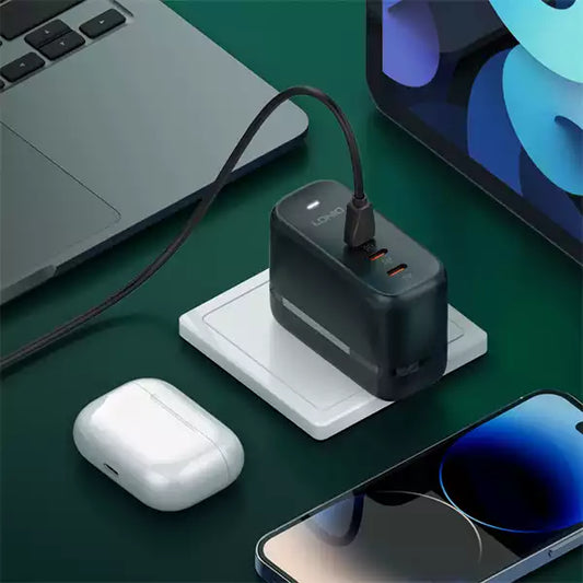 Buy Ldnio Q367 65W GaN Super Fast Charger EU Plug with Type-C To Type-C Cable from Vmart in Pakistan