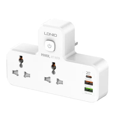 Buy Ldnio SC2311 2 AC Outlets Portable Extension Power Socket from Vmart in Pakistan