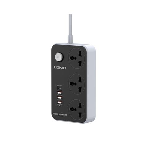 Buy Ldnio SC3412 3 AC Outlets Universal Power Strip from Vmart in Pakistan