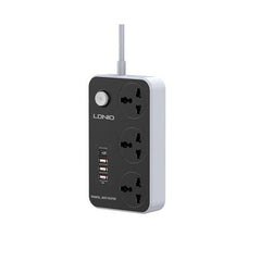 Ldnio SC3412 3 AC Outlets Universal Power Strip