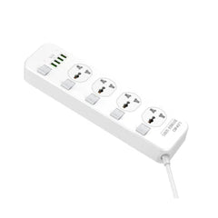 Buy Ldnio SC4408 4 AC Outlets Universal Power Strip from Vmart in Pakistan