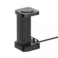 Buy Ldnio SKW6457 6 AC Tower Extension Power Socket UK Plug from Vmart in Pakistan