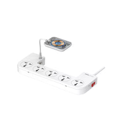 Ldnio SN5311W Smart Outlets Power Socket Storage Box