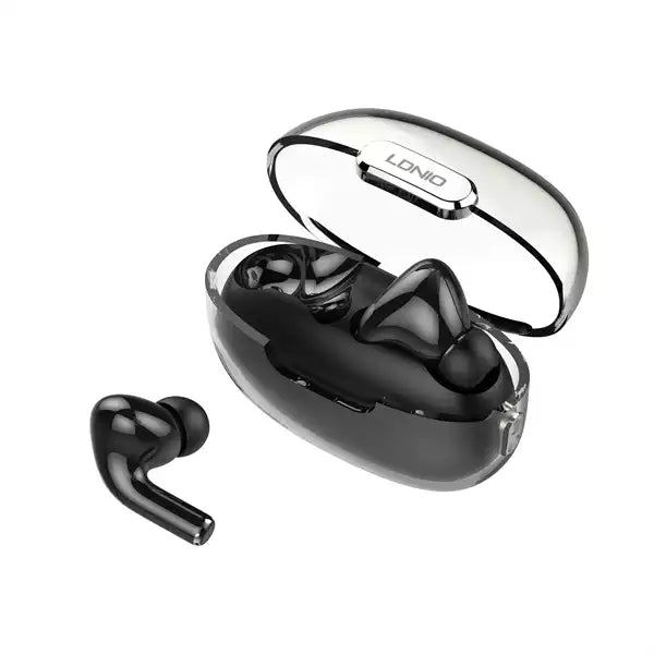 Ldnio T02 Wireless Stereo BT Earbuds - Black